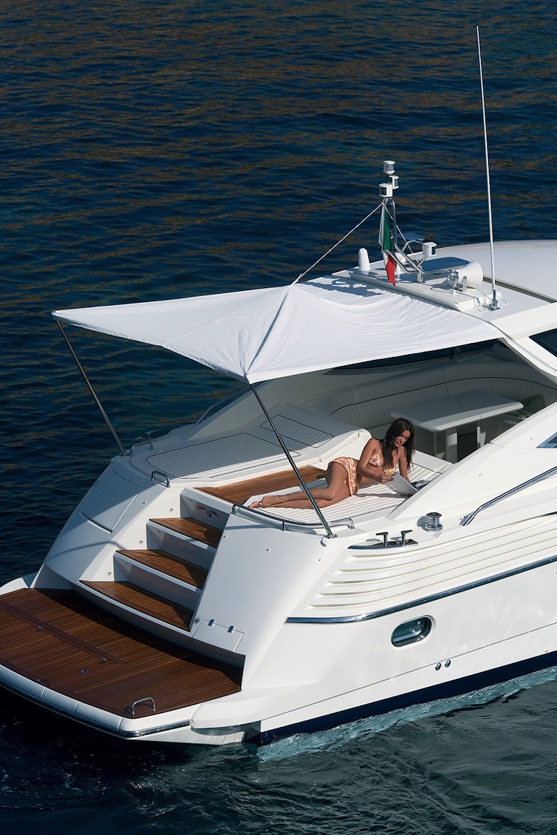 Sarnico 50 yacht - Stern Platform